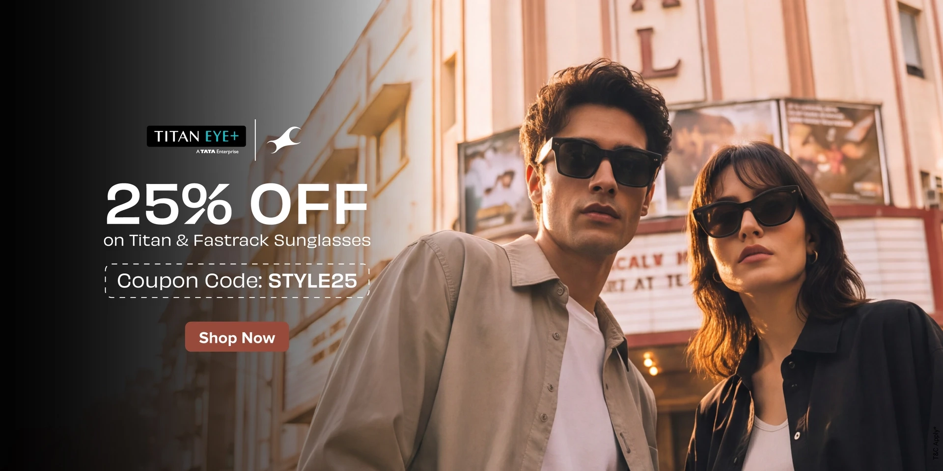 Eyewear promotional banner 6