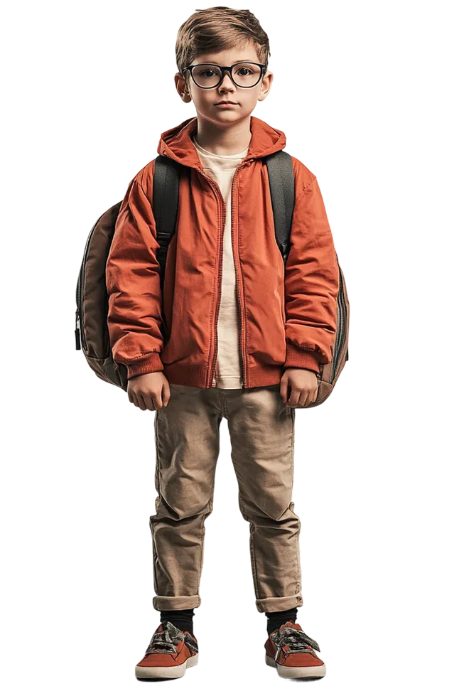 Kids eyewear collection model